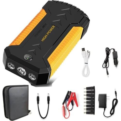Hot sale car jump starter power bank 12V emergency car battery booster multi-function car starter