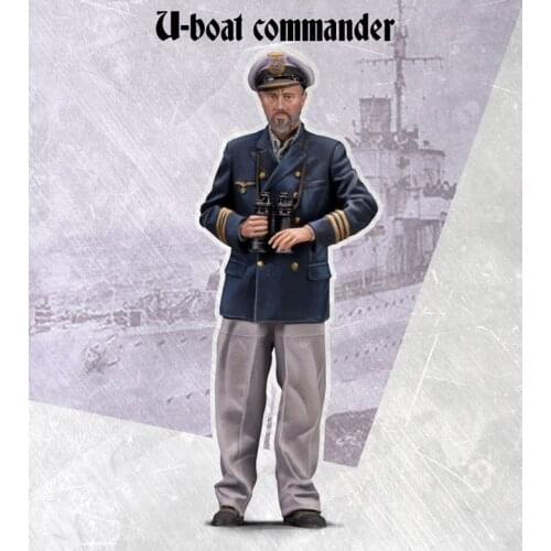 1/35 Risen Figures Model U-BOAT COMMANDER Unassambled Unpainted