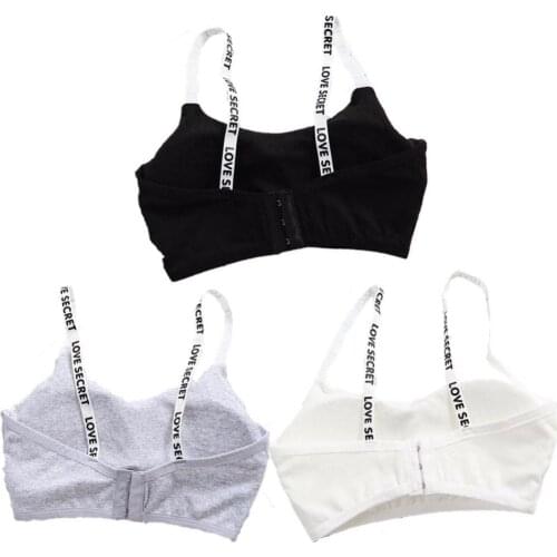 50% Hot Sales Women Soft Breathable Brassiere Removable Pad Bra Wrapped Chest Strap Underwear