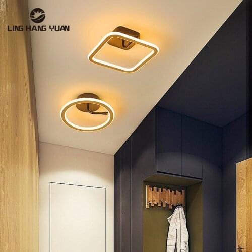 Modern Led Chandelier Small Corridor Light 110V 220V Indoor Ceiling Chandelier Lamp for Living room Dining room Bedroom Balcony