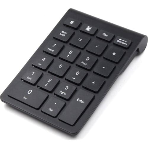 Landas Mini Numpad Keyboard Bluetooth Wireless 22Keys Numeric Keypad For Mac Laptop Notebook Numpad Keyboard Digital For Account