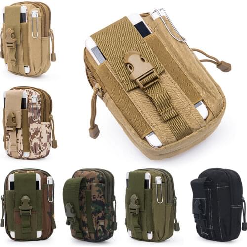2020 Men Waist Pack Bum Bag Pouch Waterproof Military Belt Waist Packs Molle Nylon Mobile Phone Wallet Travel Bag