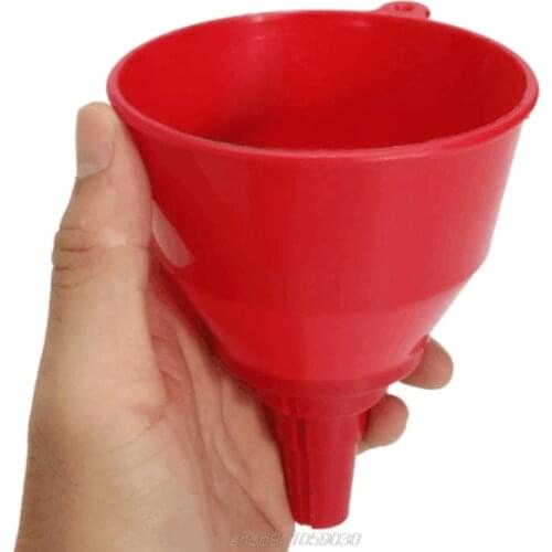 90mm Plastic Filling Funnel for Chainsaw Lawn Mower Brushcutter Grass Cutter Spout Pour Oil Tool D17 20 Dropshipping