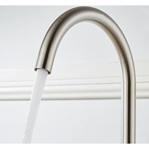 304 stainless steel sink kitchen faucet hot and cold water mixer Kitchen Mixer Tap Pb-free Sink Faucet