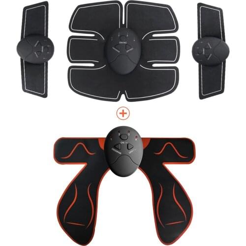 Unisex EMS Hips Trainer Electric Muscle Stimulator Household Wireless Buttocks Abdominal ABS Stimulator Fitness Body Massager