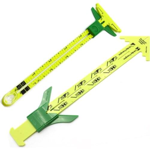 High Quality 5-IN-1 SLIDING GAUGE WITH NANCY Measuring Sewing Tool Patchwork Tool Ruler Tailor Ruler Tool Accessories Home Use