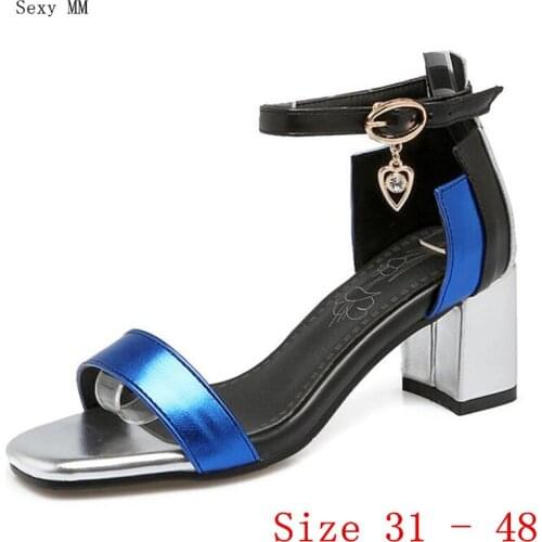 Women High Heel Sandals Shoes Woman High Heels Gladiator Sandals Pumps Small Plus Size 31 32 33 - 40 41 42 43 44 45 46 47 48