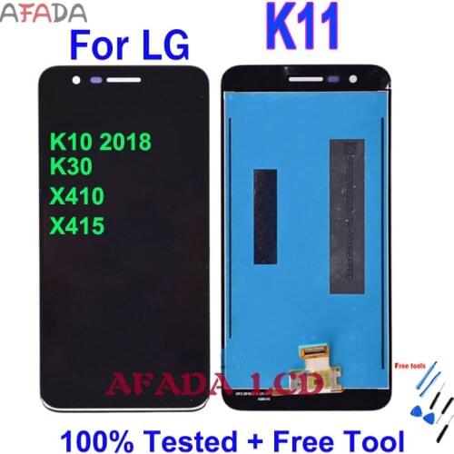 5.3'' For LG K10 2018 LG K11 LCD Display And Touch Screen With Frame Replacement For LG K30 LM-X410 Touch Screen Digitizer
