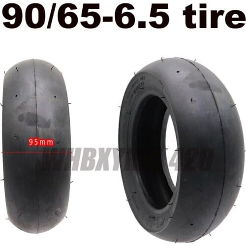 90 / 65-6.5 tubeless electric motorcycle scooter tires rubber thickening non-slip tires rear-resistant tires