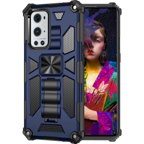 For OnePlus 9 Pro Case Shockproof Armor Stand Cover OnePlus Nord N100 N10 Heavy Protection Phone Cases One Plus 9 Pro 9Pro Capa