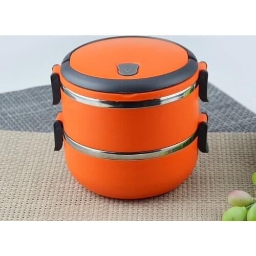 Childrens warm lunch box, stainless steel food box, leak-proof lunch box, childrens school food boxfood container