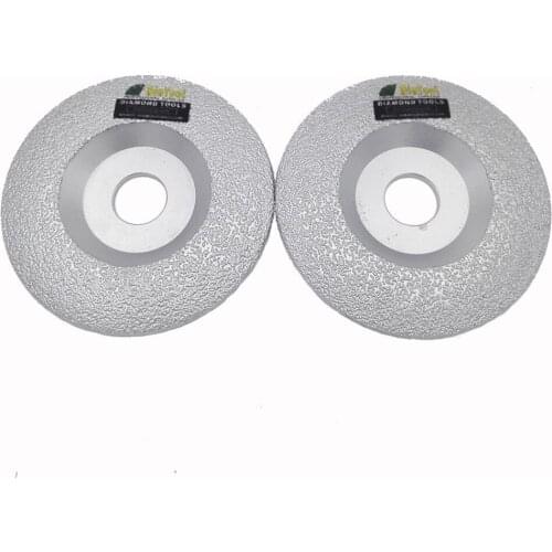 DIATOOL 2PCS Dia 4.5"/115mm Vacuum Brazed Diamond Grinding Wheel, Diamond Cup Wheel With Multi-purpose, Much High Effiecient