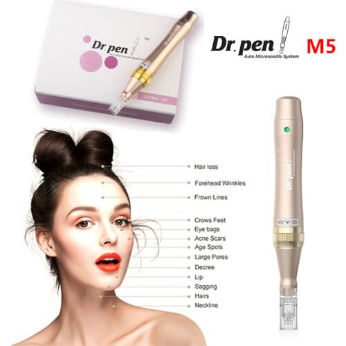 Dr.pen Ultima M5-C wired Electric derma pen tattoo machine, dr pen Professional Microneedling MTS Facial Skin Care beauty Tool