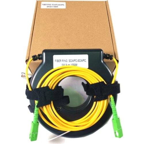 FTTH SC UPC/APC 500 1000meter OTDR Launch Kabel Box Faser Ring Singlemode Single Bare Fiber OTDR Test Optical Fiber Reels