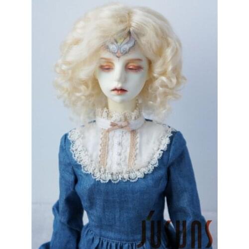 JD039 MSD lovely curly doll wig 1/4 Mohair BJD wigs Jerryberry doll accessories Resin doll Collection doll wigs