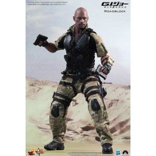1/6 scale figure doll Dwayne Johnson in G.I.Joe: Retaliation 12" action figure doll Collectible Figure Plastic Model