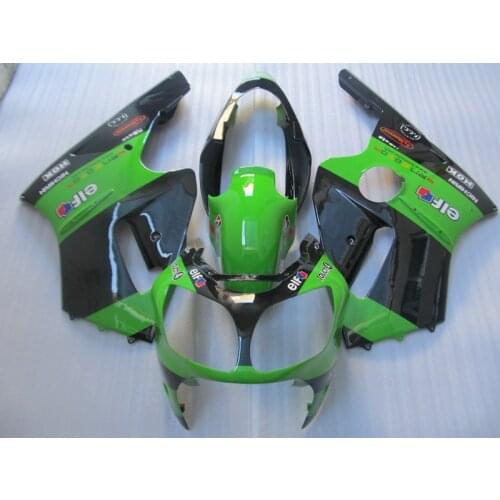 Injection mold free 7 gifts fairing kit for Kawasaki ZX12R 00 01 green black fairings ZX12R 2000 2001(+ tank cover) OT26