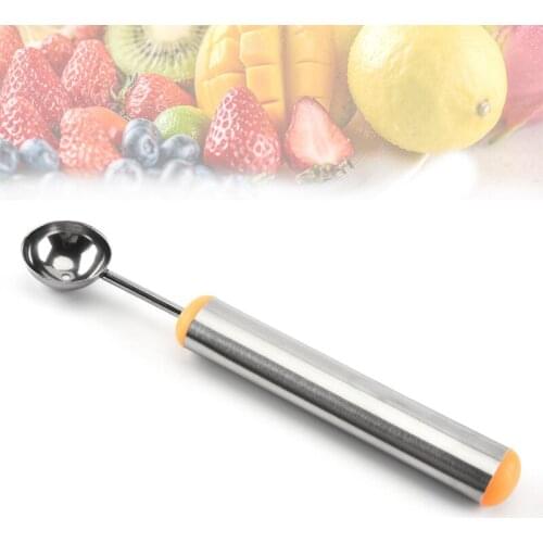Stainless steel fruit scooping spoon platter tool fruit scoop scooping device kitchen tools