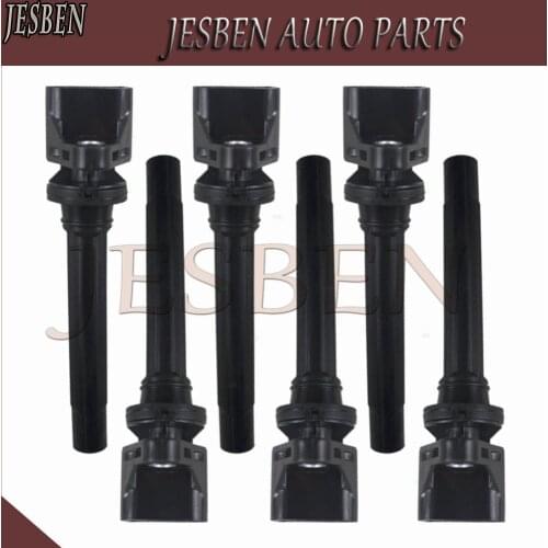 New 6PCS Ignition Coils Fit For SUZUKI SX4 2.0L 2007-2009 GRAND VITARA 2.7L 2006-2008 NO# 33400-65J00 3340065J00 H6T11371 UF-562