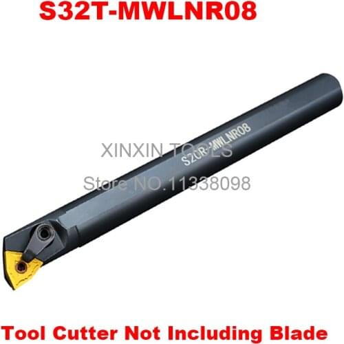 S32T-MWLNR08/ S32T-MWLNL08 32mm Lathe Cutting Tools CNC Turning Tool Machine Tools Internal Metal Lathe Tool Boring Bar MWLNR/L