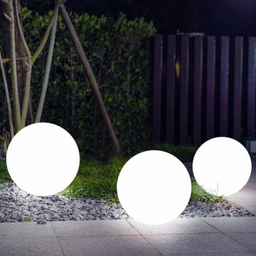 Outside Glowing Ball Funny Inflatable Luminous Ball Swimming Decorative PVC Pool Remote Control Ball For Outdoor LED Beach P7A6