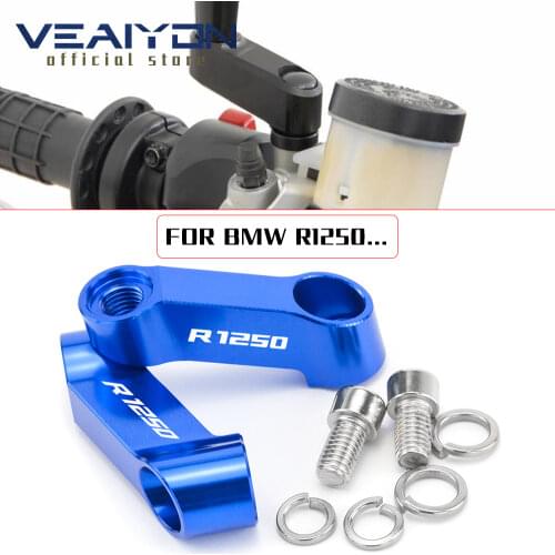For BMW R 1250 GS R1250GS Adventure R 1250GS HP R1250 R R1250R Mirror Riser Extenders Spacers Extension Adapter Adaptor Bolts