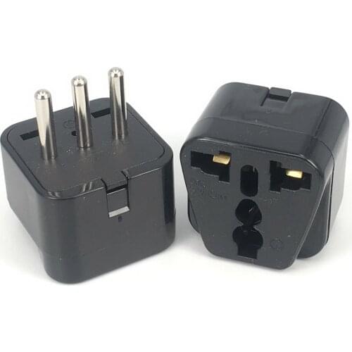 Universal UK/US/EU/AU to Italy Italian Travel AC Power Adapter Converter Plug