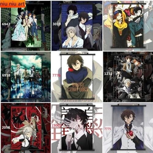 Wenhao Stray Dog Anime Full Diamond Embroidery Diamond Mosaic Diamond Painting Cross Stitch Kits Home Decoration