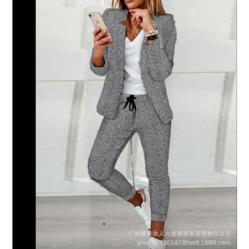XIZOU Women's Office Trouser Suits
