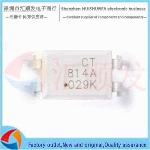 10PCS!!! Brand new original CT814A DIP-4 compatible EL814 phototransistor output photocoupler chip