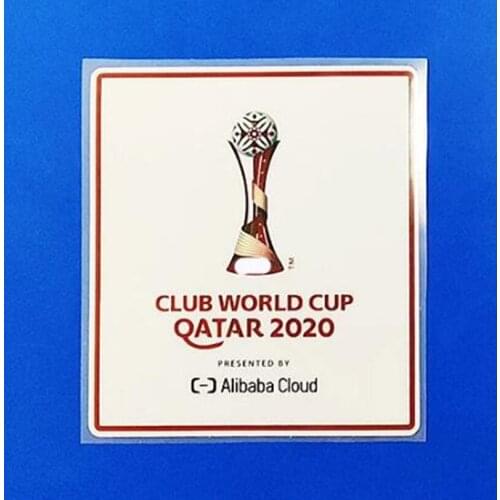2020 World Champions Qualifier Cup Patch Heat Transfer Soccer Badge