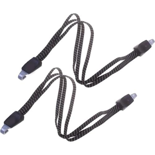 Bicycle Luggage Rack Carrier Elastic Band Bicycle Cargo Racks Tied Rubber Straps Rope Band With Hooks MTB Bike Accessories