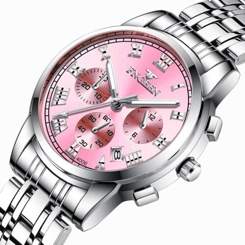 Reloj Mujer Luxury Waterproof Watches for Women Stylish Stainless Steel Band Ladies Watch Fashion Wristwatches Zegarek Damski