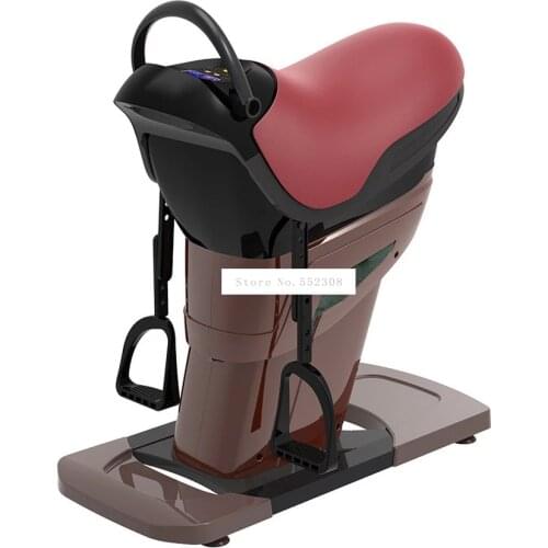 Household Indoor Electric Riding Machine Horse Riding Exercise Machine Body Slimming Training Fitness Weight Loss Equipment 220V