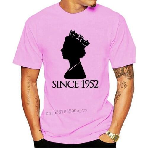 New Queen Elizabeth Ii Since 1952 T-Shirt Monarch God Save The Queen Gift Idea 2021 Funny Tee Shirt