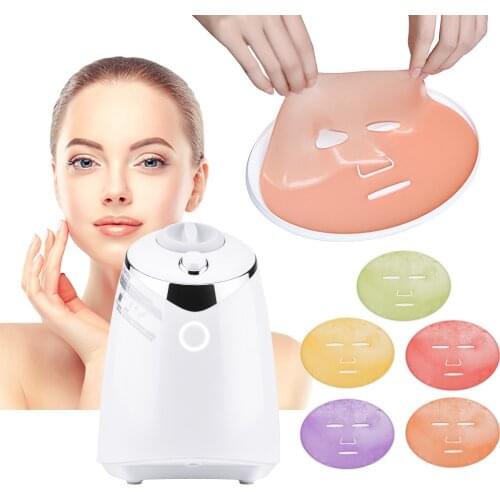 Face Mask Maker Machine Facial Treatment DIY Automatic Fruit Natural Vegetable Collagen Home Use Beauty Salon SPA Care Eng Voice