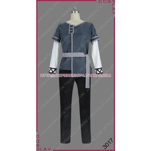 Sword Art Online Project Alicization Kirigaya Kazuto Kirito Child Underworld Ver. Outfit Cosplay Costume S002