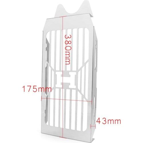 Motorcycle Radiator Grille Cover Frame Guard Protector Grill for Honda Shadow VT600 VLX600 Steed 400 1988-03 04 05 06 2007 Steel