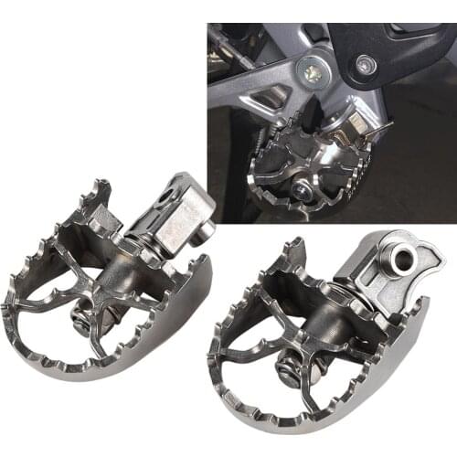 Motorcycle Front Foot pegs Rest Pegs Rests For BMW R1200GS R1200GS ADV F650GS/G650GS F800GS F700GS F650GS R1150GS R 1150GS ADV