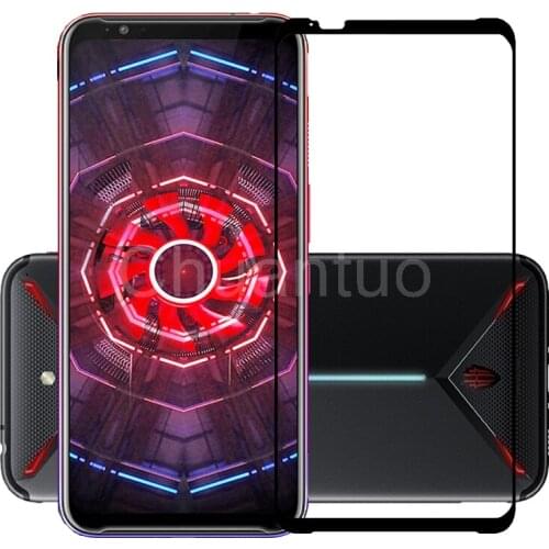 Full Coverage Screen Protectors For ZTE Nubia Red Magic 3 Scratch Proof Protective Film Tempered Glass