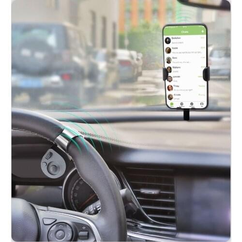 Portable Car Wireless Mobile Phone Controller Portable Car Mounted Mobile Phone Wireless Controller Steering Wheel Navigation