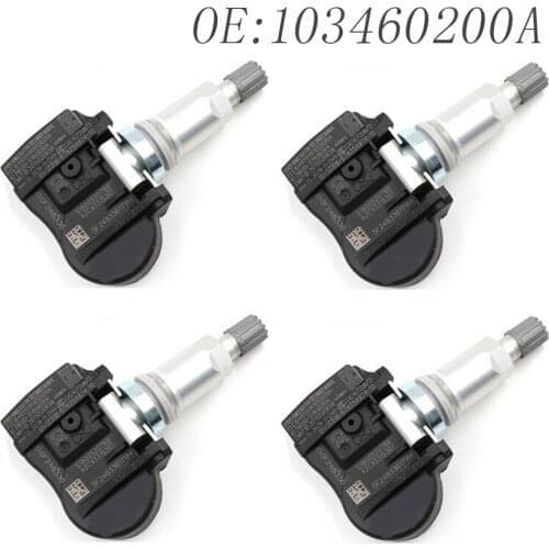 4 PCS Car TPMS Tire Pressure Monitor Sensor System for tesla Model S Model X 3 2016 2017 2018 2019