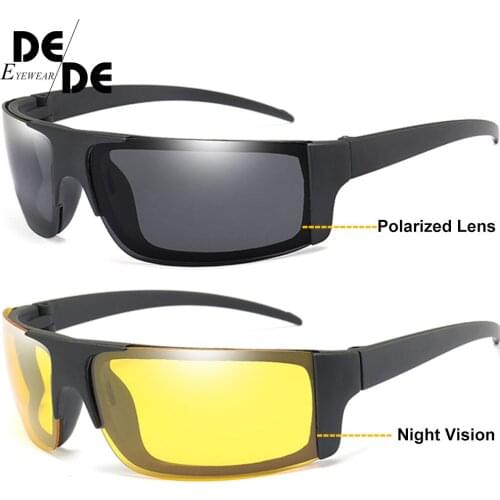 New Polarized Sunglasses Men Rimless Sport Driving Sun Glasses Women Mirror Goggles UV400 masculino gafas de sol