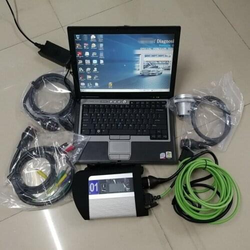 2019 Super MB Star C4 SD C4 320GB HDD with V12/2020 software D630 Used laptop for Auto Diagnostic Tool Full set Ready to use