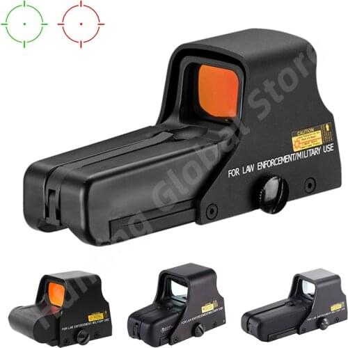 Tactical Optic 551 552 553 Green Red Dot Sight Holographic Scope Reflex Sight For Hunting Airsoft Rifle Scope Collimator Sight