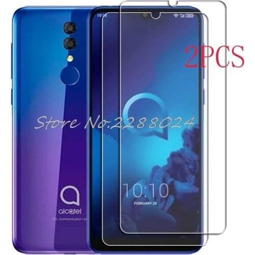 2PCS FOR Alcatel 3 3L 2019 High HD Tempered Glass Protective On 5039U, 5039D 5053K 5053Y Screen Protector Film Cover
