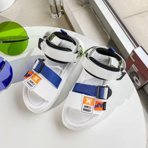 Ladies Beach Sandals Womens Sandals 2021 Fashion Roman Style Wear-resistant Thick Bottom Non-slip Soft Breathable Comfortable