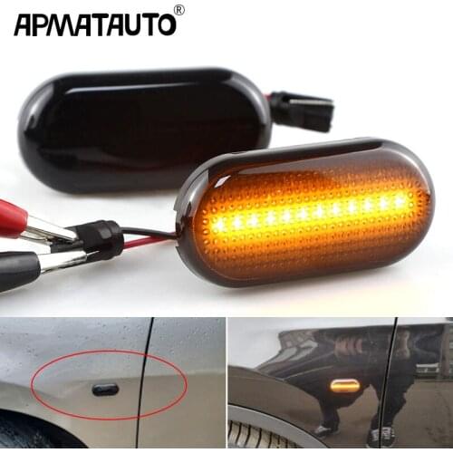 2pcs For Nissan 350Z Z33 Frontier D40 Cube Z11 Latio C11 Xterra Versa March Pathfinder R51 LED Side Marker Turn Signal Light