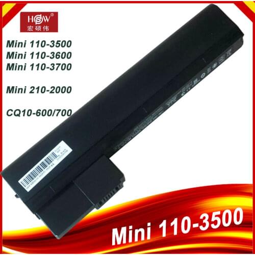 Laptop battery for HP Mini 110-3500 Mini 110-3600 Mini 110-3700 laptops ED03 ED06 ED06066 HSTNN-LB1Y 630193-001 HSTNN-UB1Y 61456