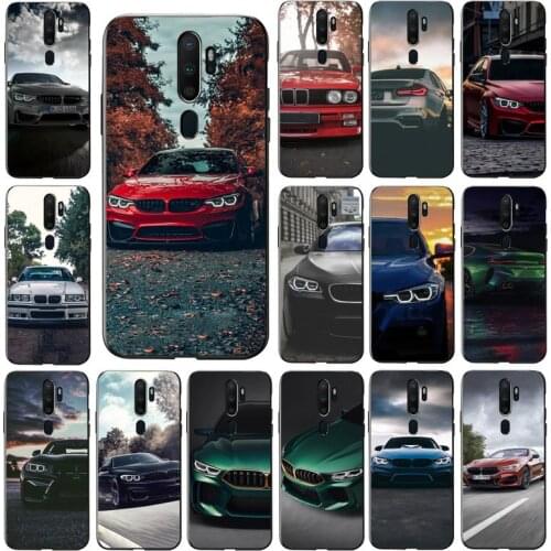 YNDFCNB Blue Red Car Phone Case for vivo Y91C Y11 17 19 53 81 31 91 for Oppo a9 2020